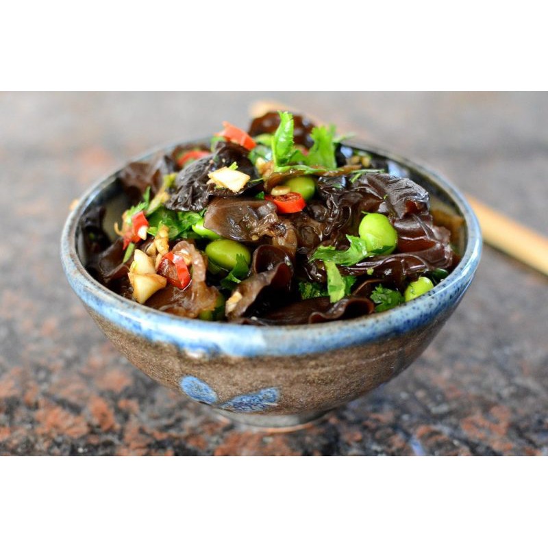 100gr nấm mèo khô (mộc nhĩ đen) khô loại to