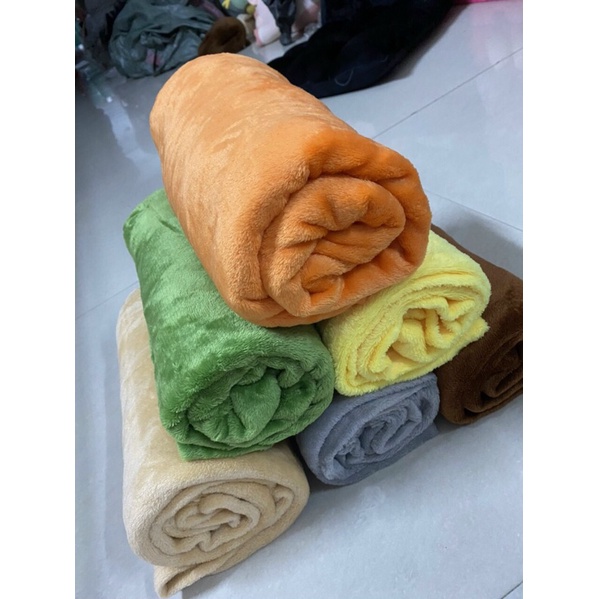 Chăn văn phòng, phòng ngủ hai mặt ni nhung 2m x 1,6m và 1m1x1,6m