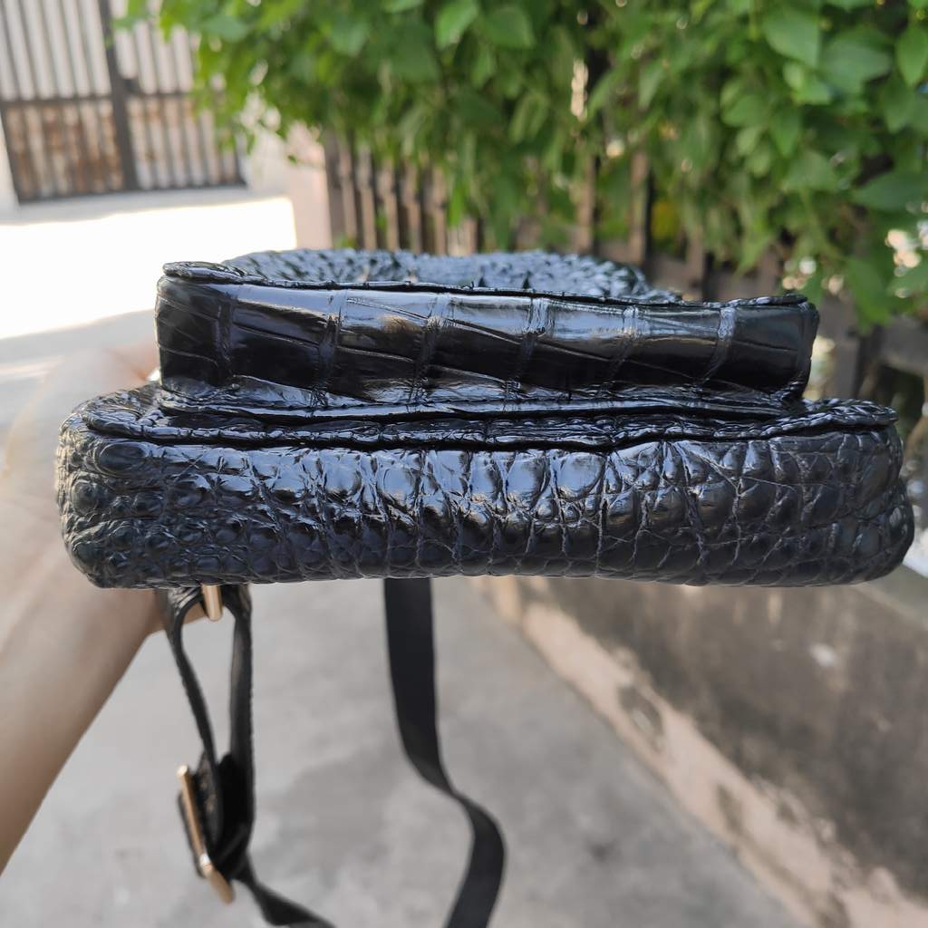 [FREE SHIP] Túi nam đeo ngực [GÙ CÁ SẤU ĐẲNG CẤP ĐÍCH THỰC]