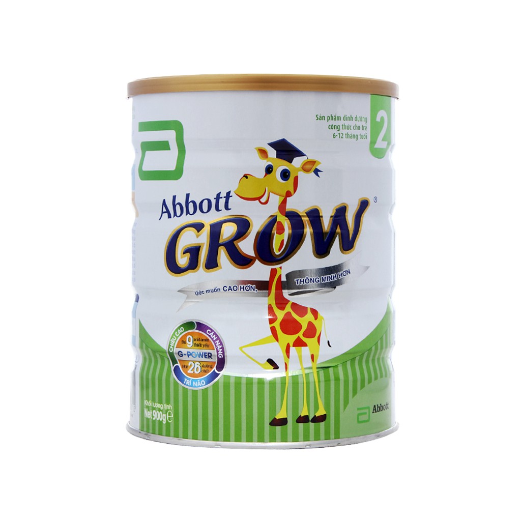 Sữa Abbott grow 2 900g
