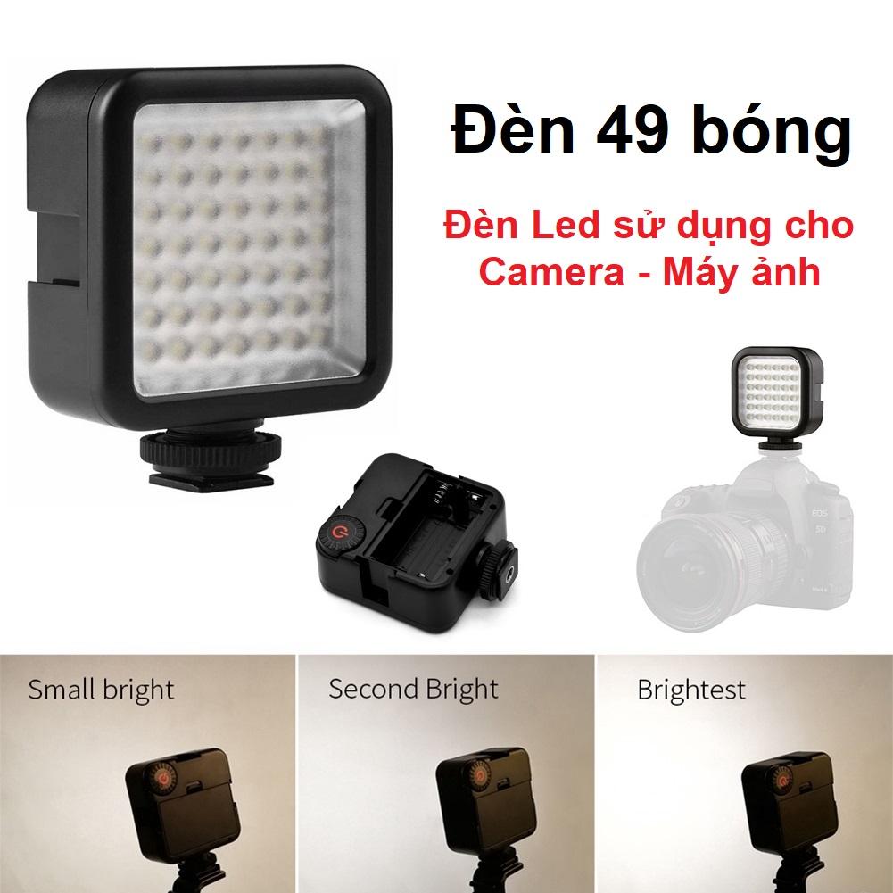 W49 Led Video Light - Đèn Flash 49 bóng cho máy ảnh, máy quay phim