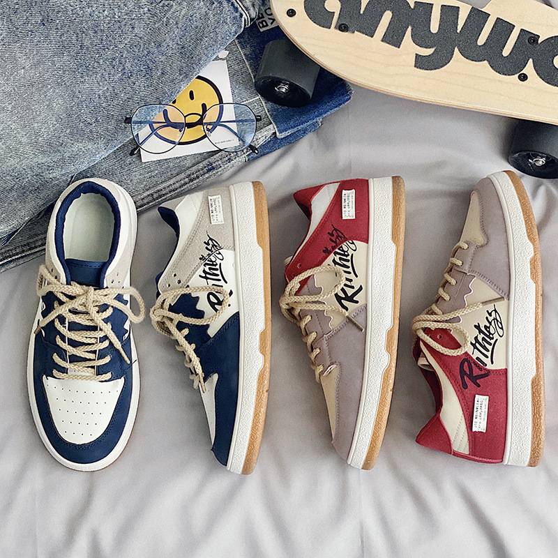 Giày sneaker nam Chukky đơn giản bắt mắt màu nổi bật
