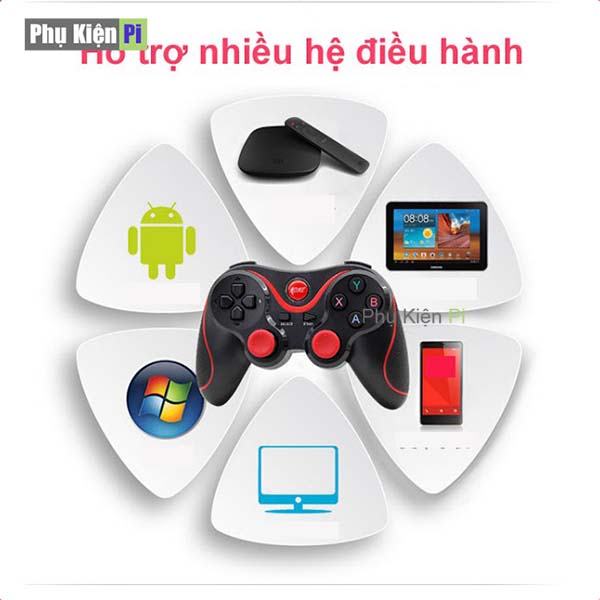 Tay Cầm Chơi Game X3, V13 Có Bluetooth Cho Smartphone, PC, Laptop, Android, IOS, Windows