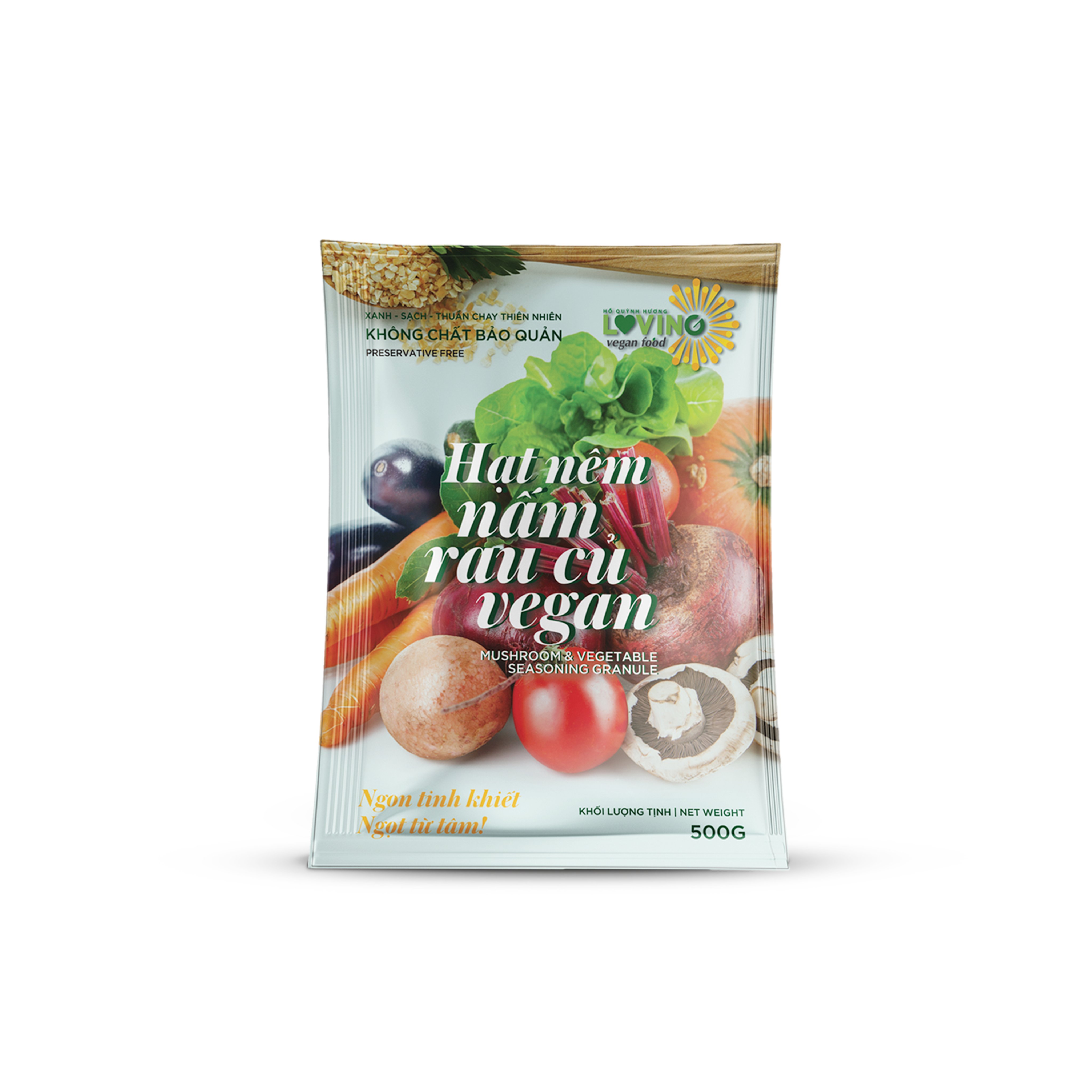 Hạt nêm nấm rau củ 500gr