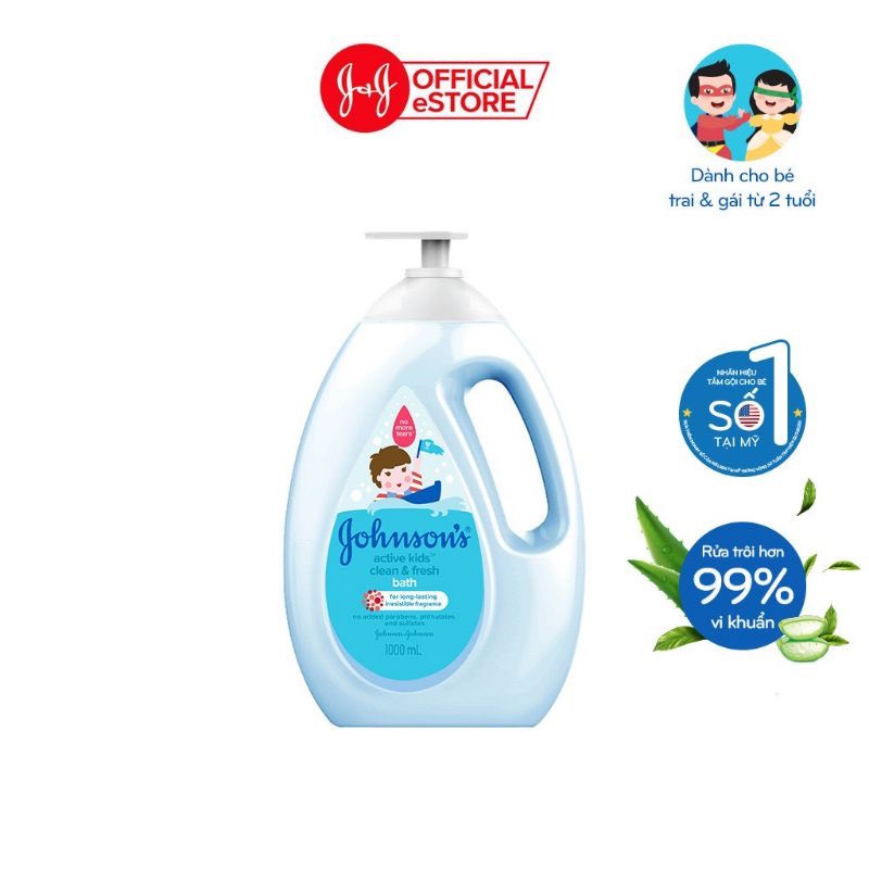 Sữa Tắm Johnson Baby Cho Bé 1000ml