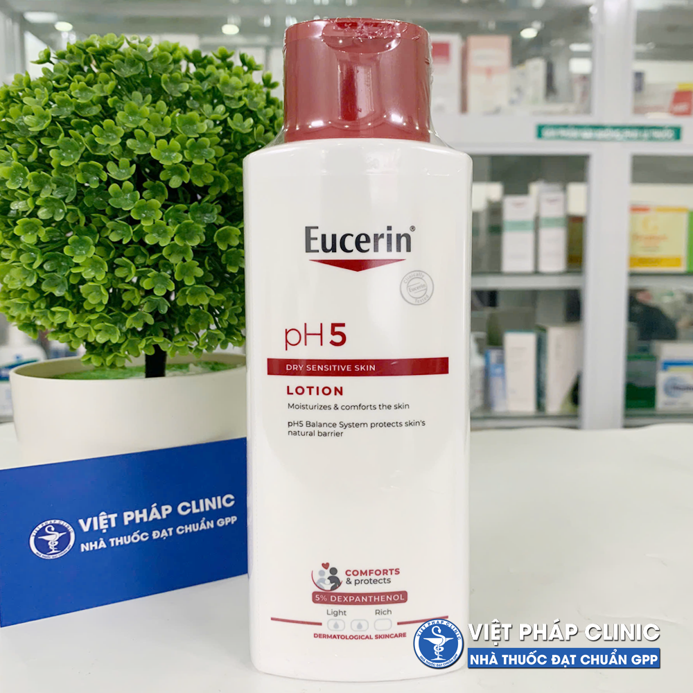 EUCERIN -SỮA DƯỠNG THỂ CHO DA NHẠY CẢM PH5 LOTION 250ML