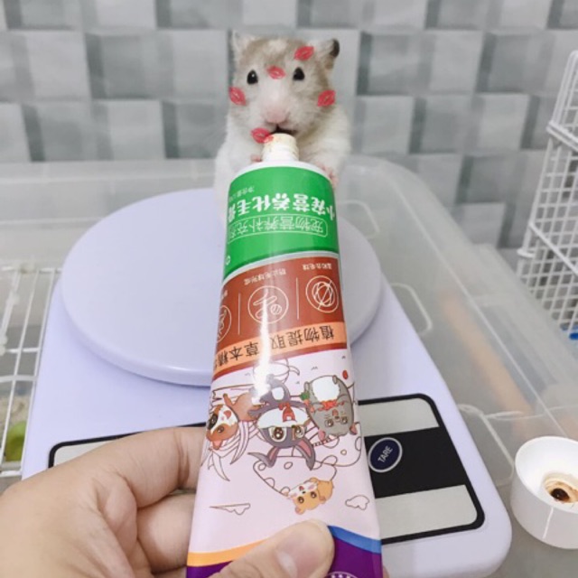Gel dinh dưỡng cho Hamster Thỏ Bọ... - [Nông Trại Thú Cưng]