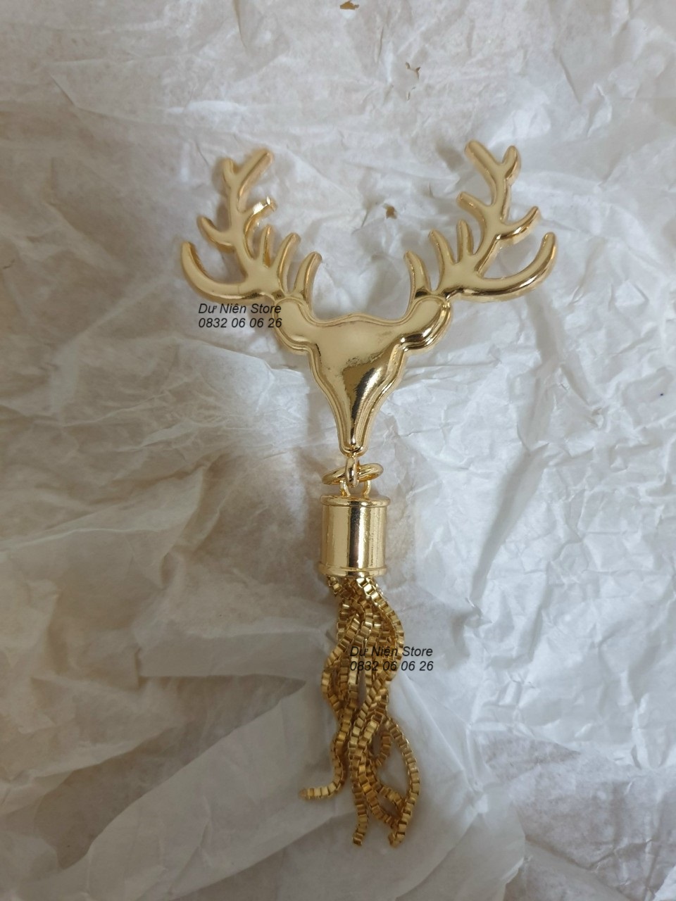 Mác Gài Nai Trang Trí Túi Xách, Đồ Handmade,...