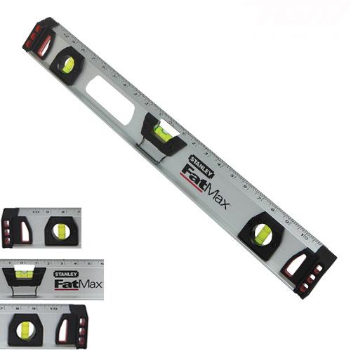 Thước thủy từ tính Stanley 43-556 120cm (Bạc)