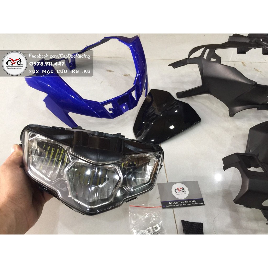 [Lấy mã giảm thêm 30%] Lẻ phụ kiện bộ đầu đèn EX150 2019 Lắp cho EX150 2015