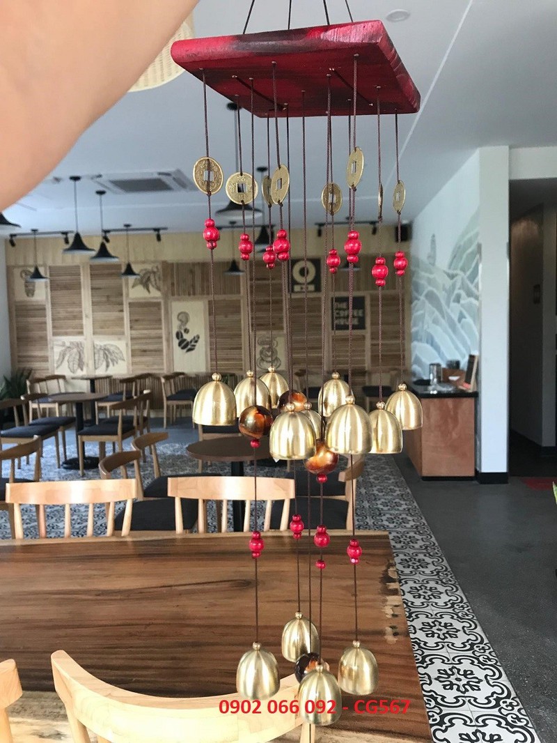 Chuông gió phong thủy may mắn CG567