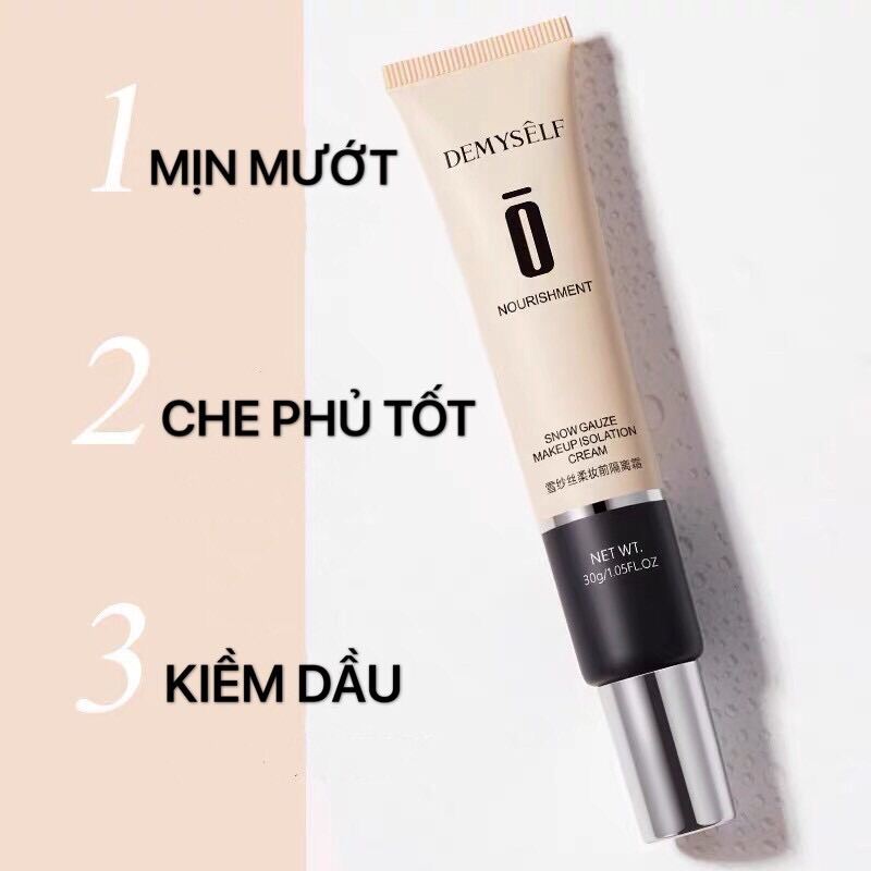[Freeship] KEM LÓT DEMYSELF CHE KHUYẾT ĐIỂM SÁNG MỊN DA