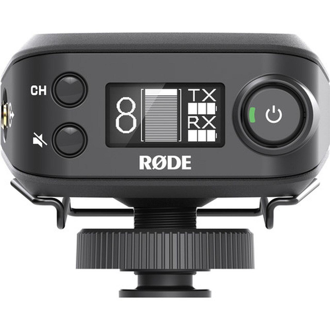 Rode RodeLink Wireless, frequency modulated (FM) filmmaker system.