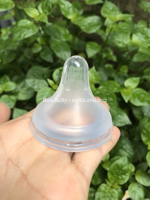 Núm Ty Thay Thế Siêu Mềm Attoon Cổ Rộng/Cổ Hẹp