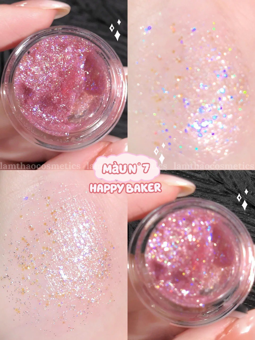 Nhũ Mắt Unleashia Get Loose Glitter Gel Mini