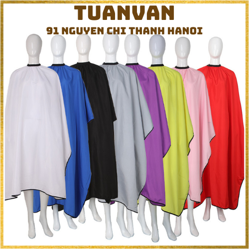 Khăn cắt tóc áo choàng cắt tóc (Mẫu trơn kích thước 1m4x1m6 đủ màu)