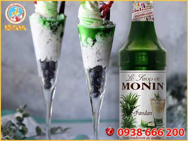 SIRO MONIN LÁ DỨA 700ML - MONIN PANDAN SYRUP