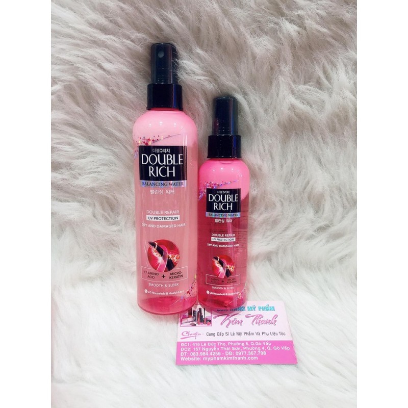 Double Rich xịt dưỡng tóc chăm sóc tóc hư tổn ( hồng ) 250ml hương nước hoa, cam kết hàng đúng mô tả, chất lượng đảm bảo an toàn đến sức khỏe người sử dụng
