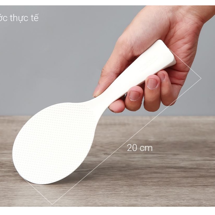 2 Muỗng xới cơm - Thìa xới cơm - sl 2 cai