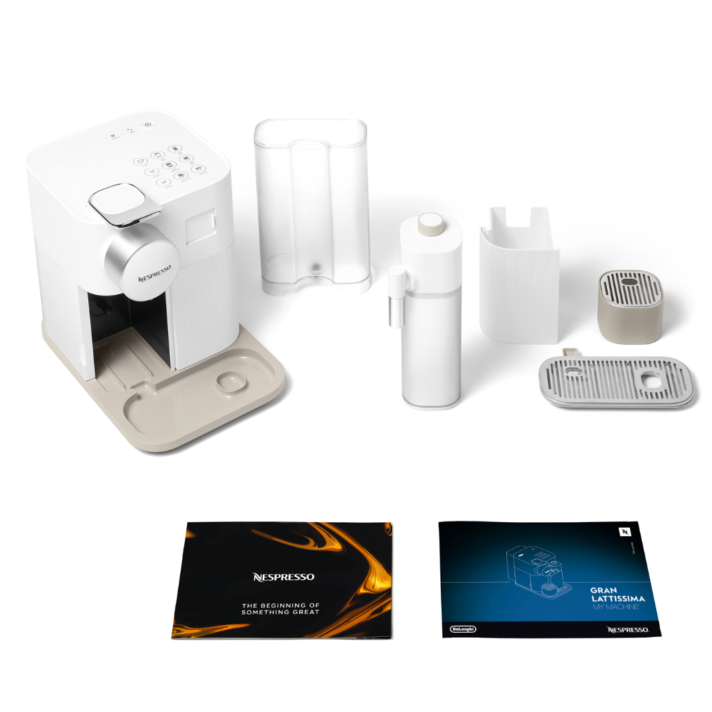 Máy pha cà phê viên nén Nespresso Gran Lattissima - Trắng