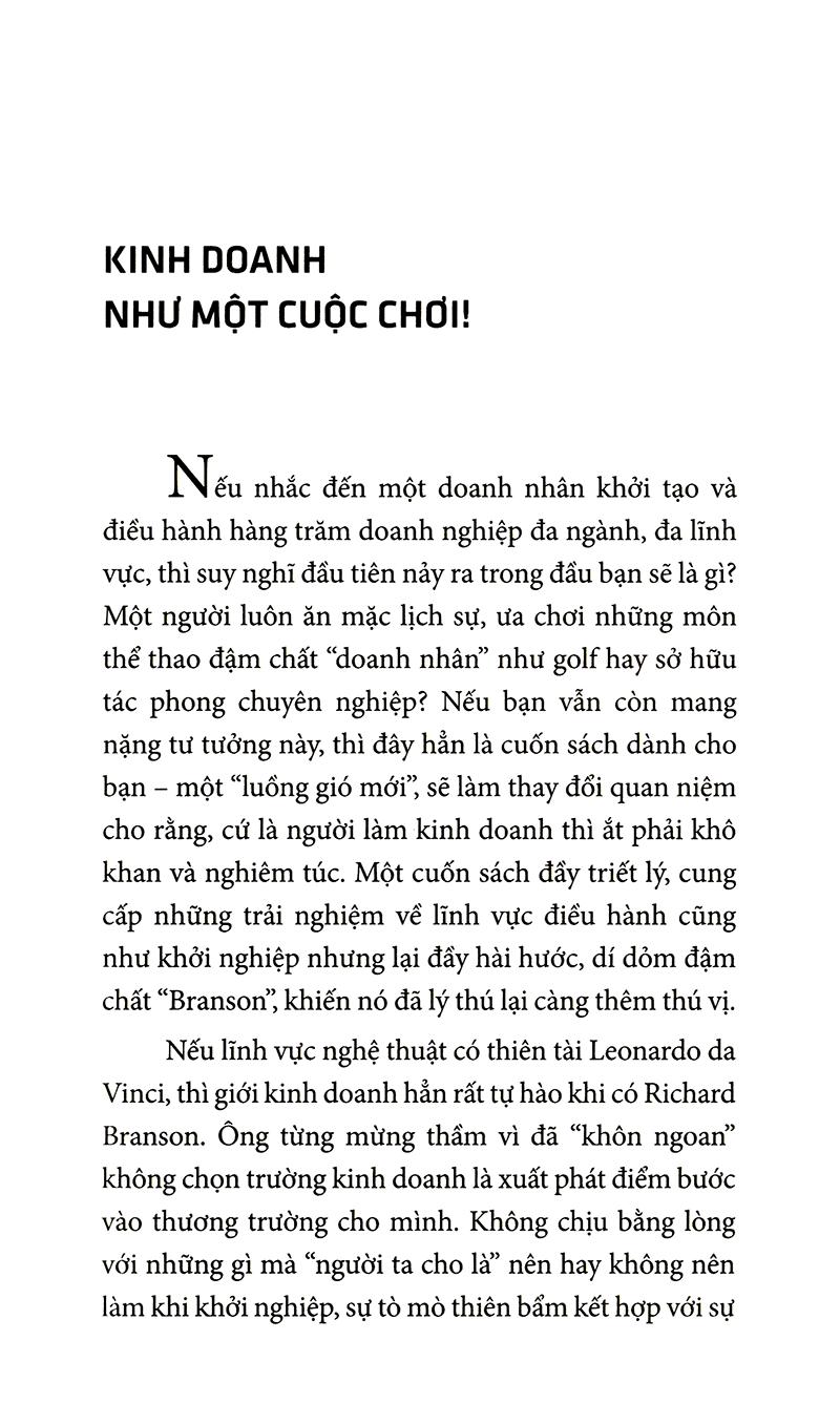 Sách - Kinh doanh như một cuộc chơi (Tái bản 2018)