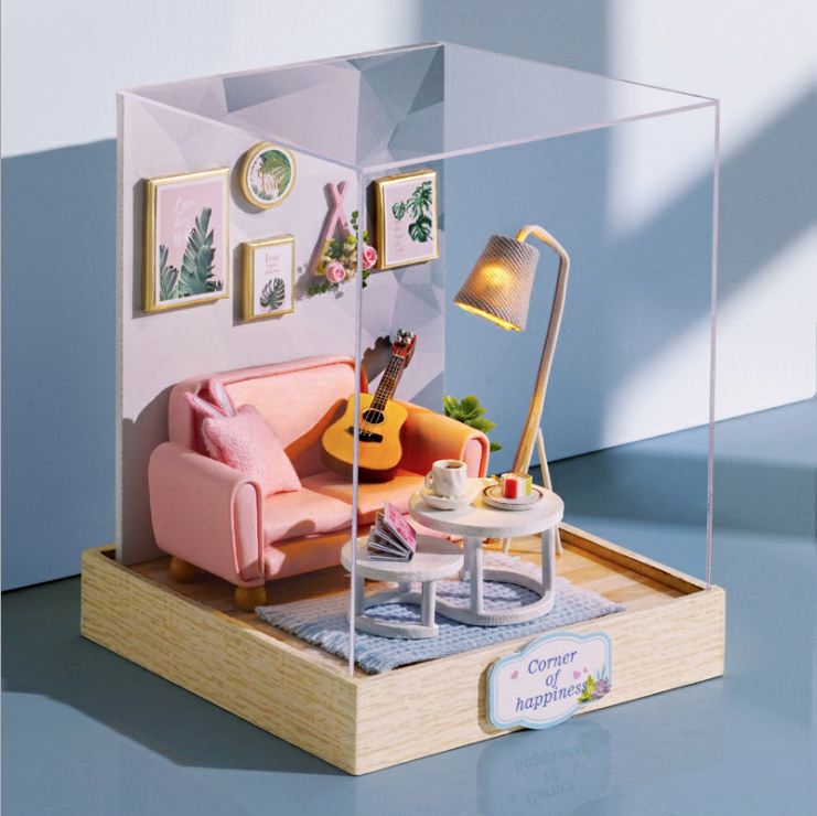 Mô hình nhà gỗ DIY – Corner of Happiness