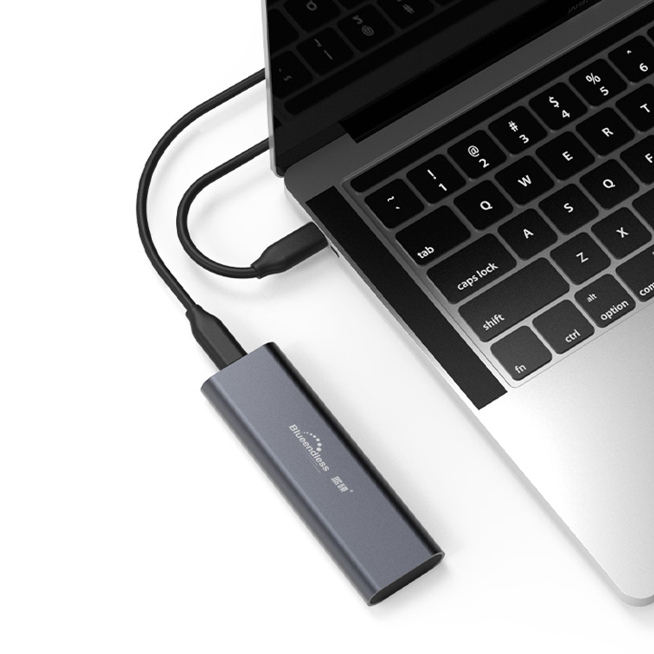 Box SSD M.2 PCIe NVMe USB-C 3.1 Blueendless 2802N - BX02