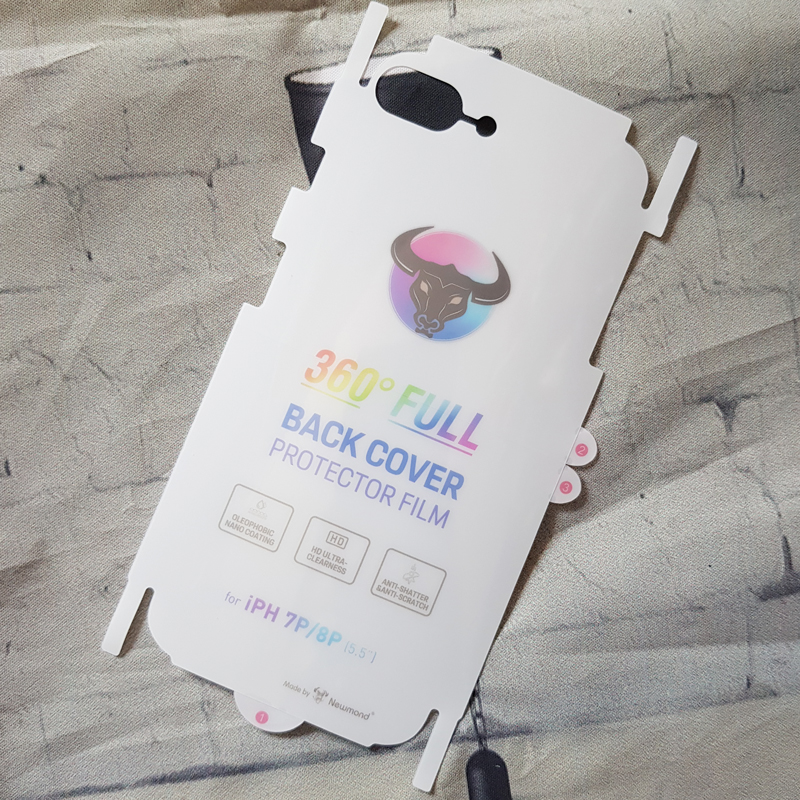 [HCM]Dán Mặt Sau PPF iPhone 7 Plus/8 Plus Trong 7 Màu Cực Đẹp