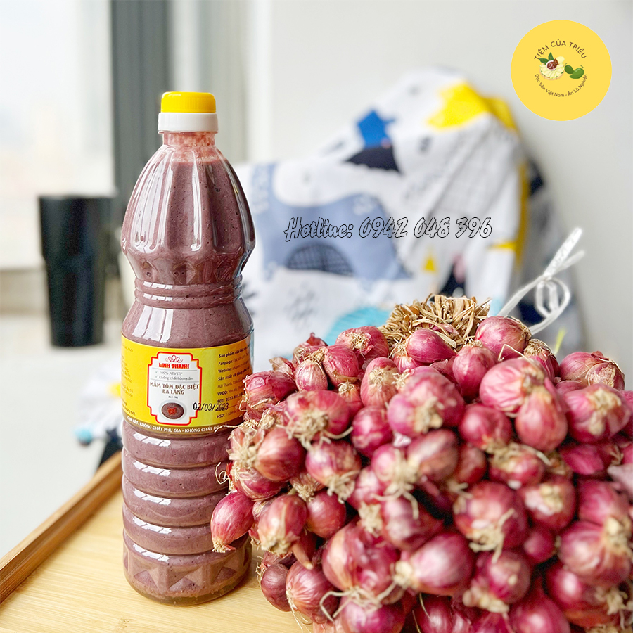 Mắm tôm Ba Làng Thanh Hoá đặc biệt 1kg (1 chai)
