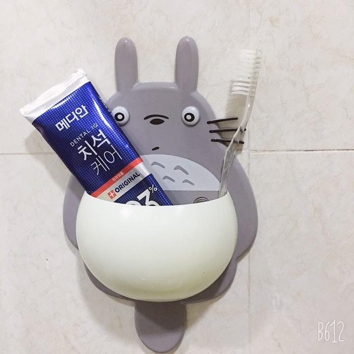 Kệ dán tường treo bàn chải đánh răng toroto đáng yêu không cần khoan tường - DMA store