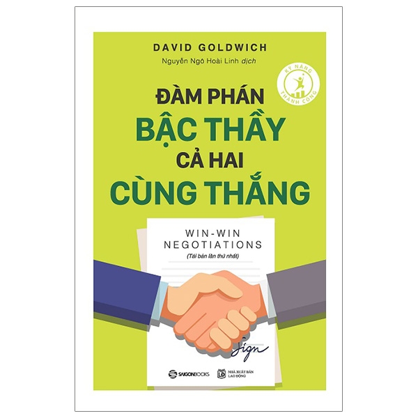 Fahasa - đàm phán bậc thầy cả hai cùng thắng - tái bản 2019