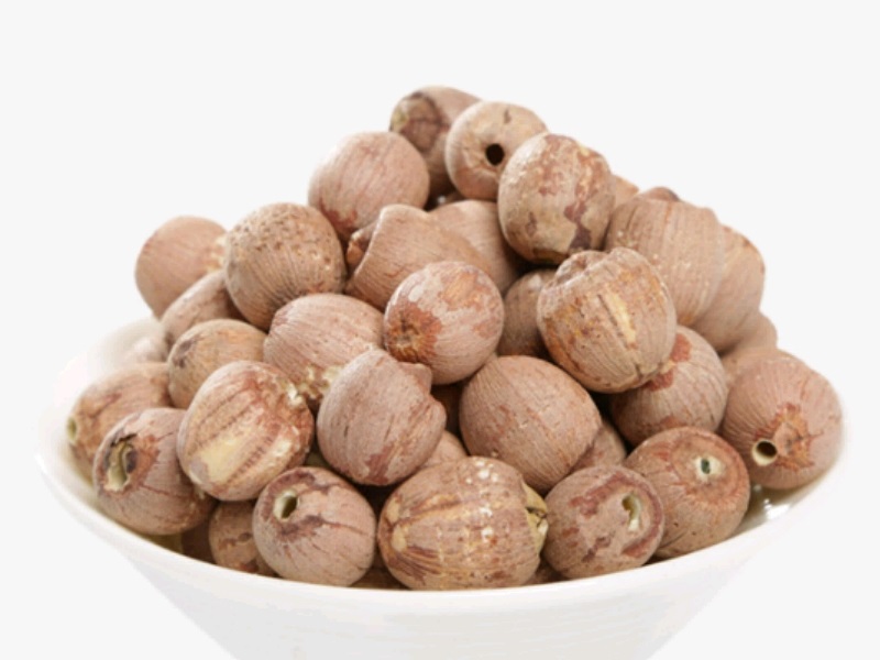 Hạt sen sấy khô (còn vỏ lụa đỏ), 500gr/1 gói