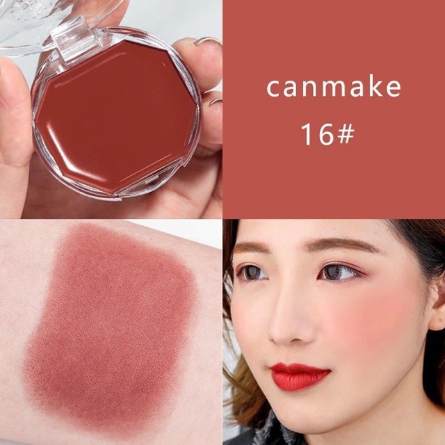 (MÀU HOT) Canmake Má Hồng Kem