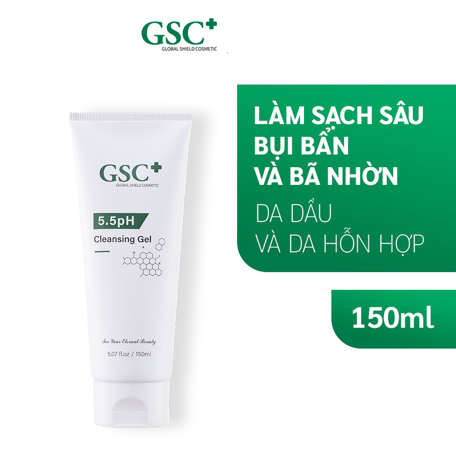 Sữa Rửa Mặt Gel GSC 5.5pH Cleansing Gel 150ml
