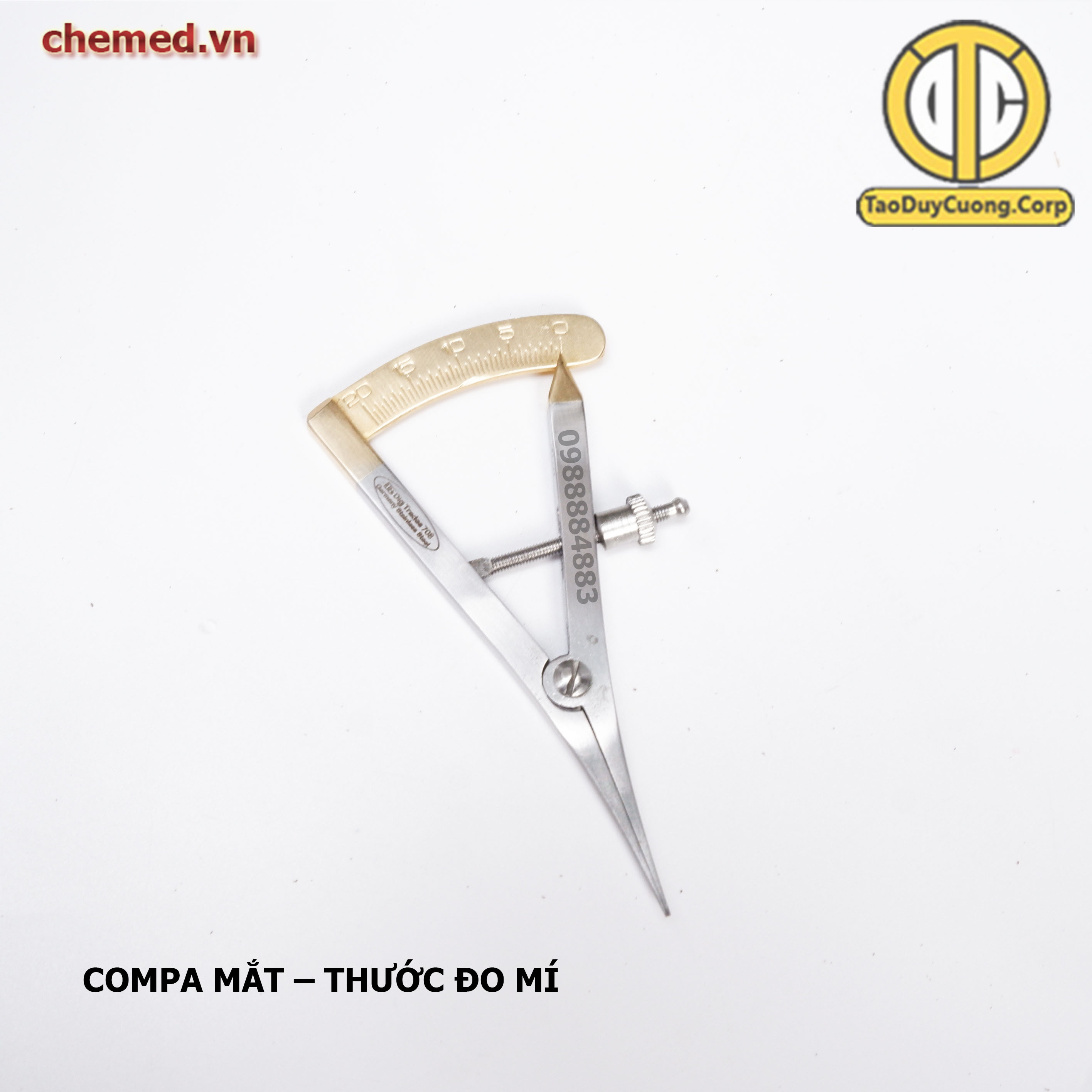 Compa mắt - Thước đo mí mắt