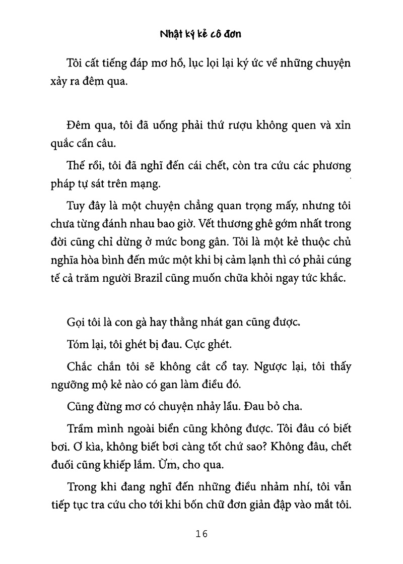 Fahasa - Nhật Ký Kẻ Cô Đơn
