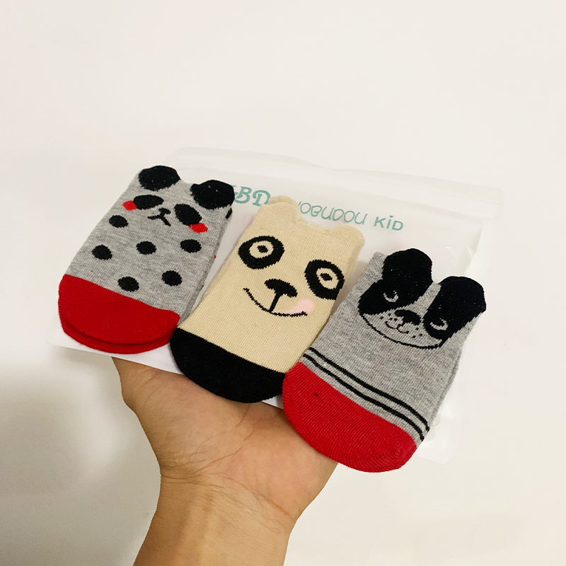 [HCM]Set 3 đôi tất hình thú NBD cao cấp