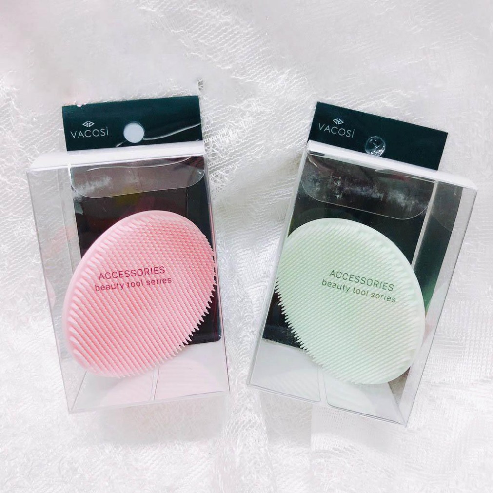 Miếng Rửa Mặt sillicon Vacosi Silicone Cleansing DC04
