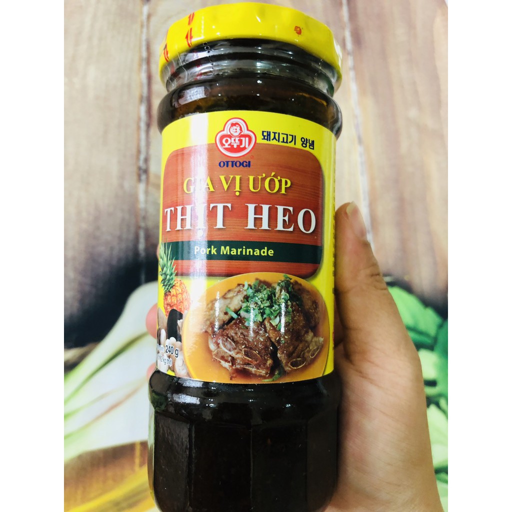 sốt ướp thịt bò ottogi 240g - doanvat_hangduong
