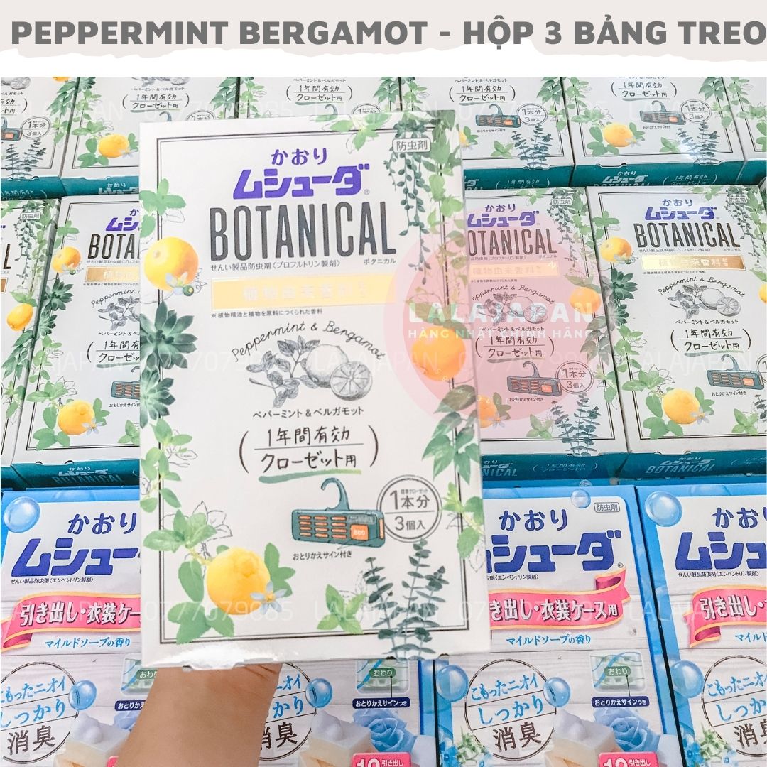 Hộp thơm tủ quần áo Botanical Nhật Bản