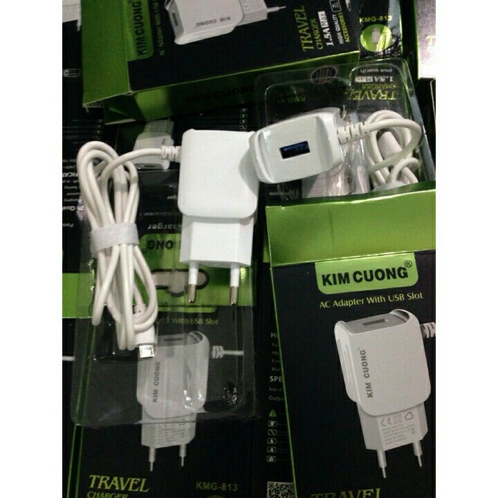 [HCM]Bộ Sạc Android Kim Cương KMG 813 [homeshopping24h]