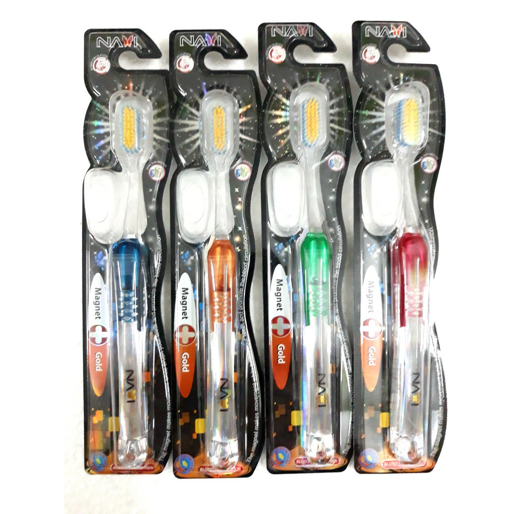Bàn chải đánh răng NAVI MAGNET GOLD cao cấp Hàn Quốc