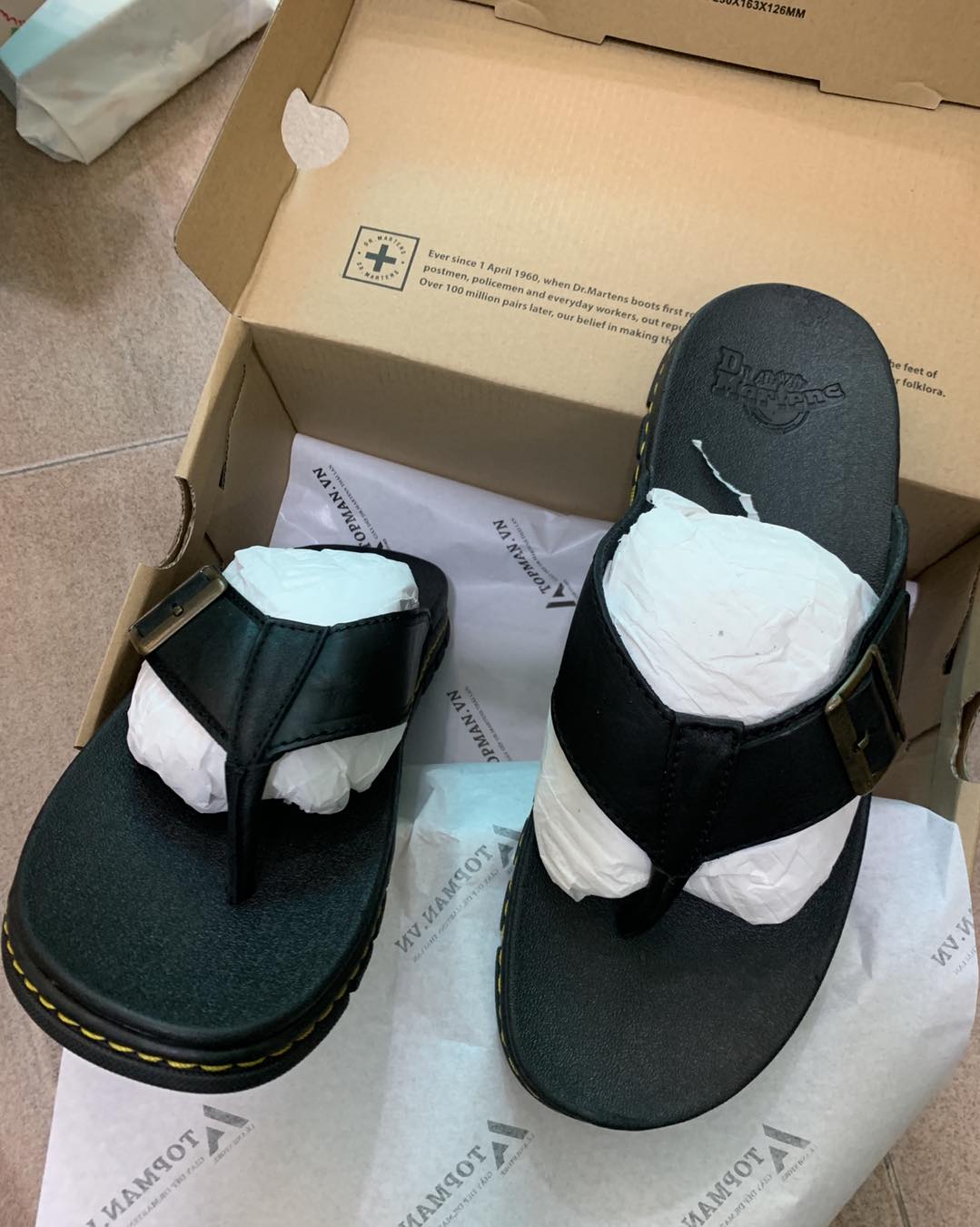 [SALE TẾT ]- DÉP KẸP DOCToR MẪU MỚI A22- FREE SHIP- BẢO HÀNH 12 THÁNG