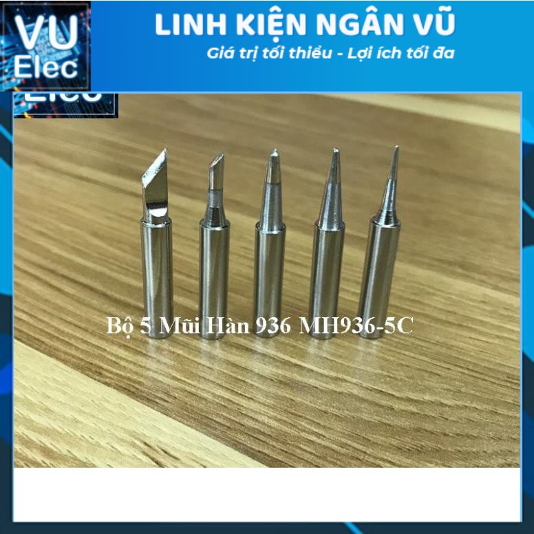 Combo 5 mũi hàn hakko