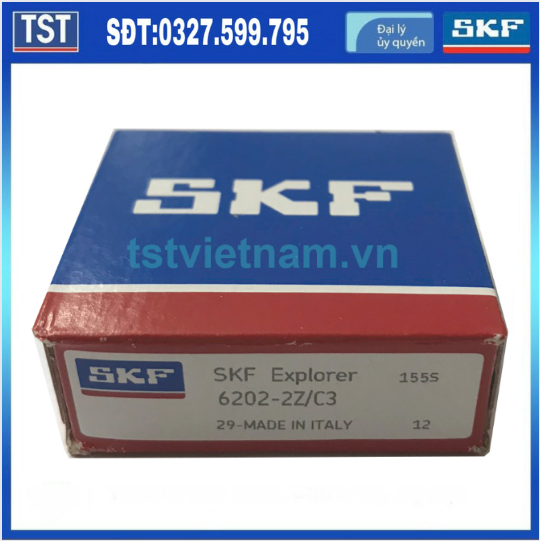 Vòng bi bạc đạn skf 6202-2z/c3