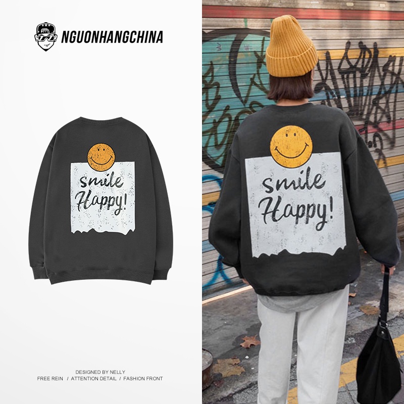 Áo Sweater Nelly Heybig - Smile Happy