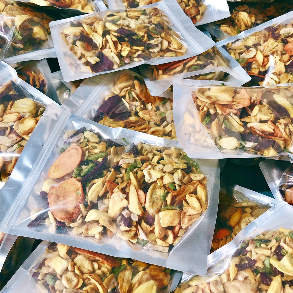 500gr thập cẩm sấy vỡ đủ vị - hàng vụn
