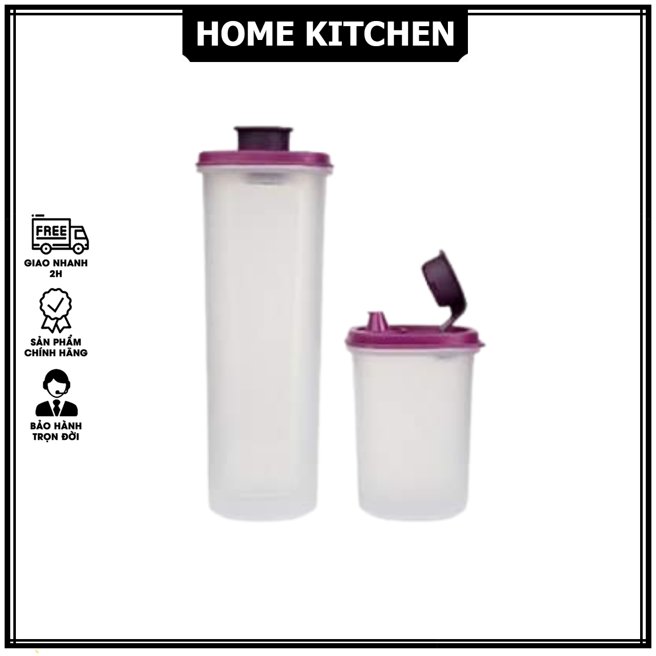 Bộ bình Ezy Pour (2 bình) - Tupperware