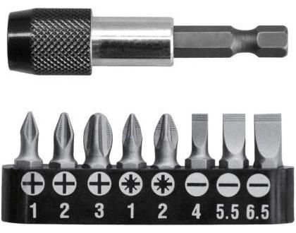 Bộ đầu tua vít 9 chi tiết INGCO AKSD0071