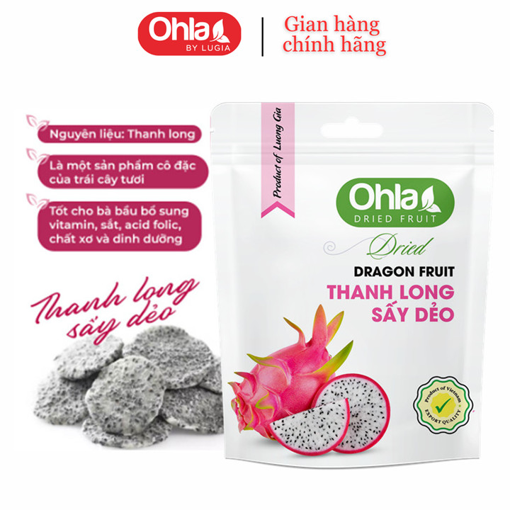Thanh long sấy dẻo Ohla - 100g